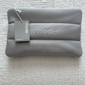 RHODE Gray Cosmetic Bag
